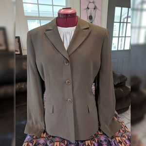 Kasper Brown/Olive Blazer Size 12